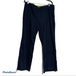 Boden Navy Blue Wide Leg Pants Women’s Size US 14R